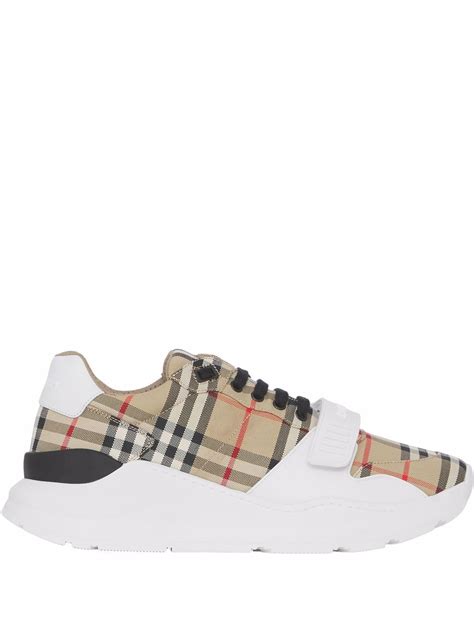 burberry regis low blue|Burberry Women's Regis Low Top Sneakers .